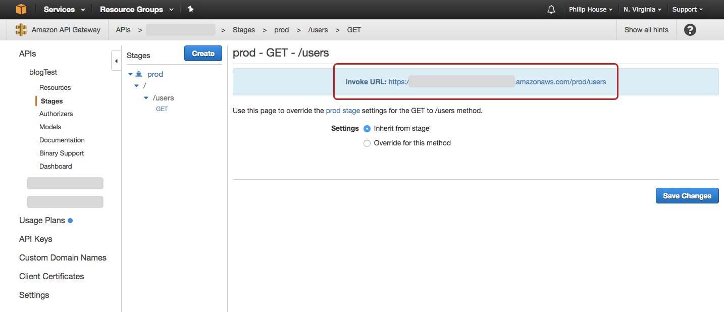 api gateway stages